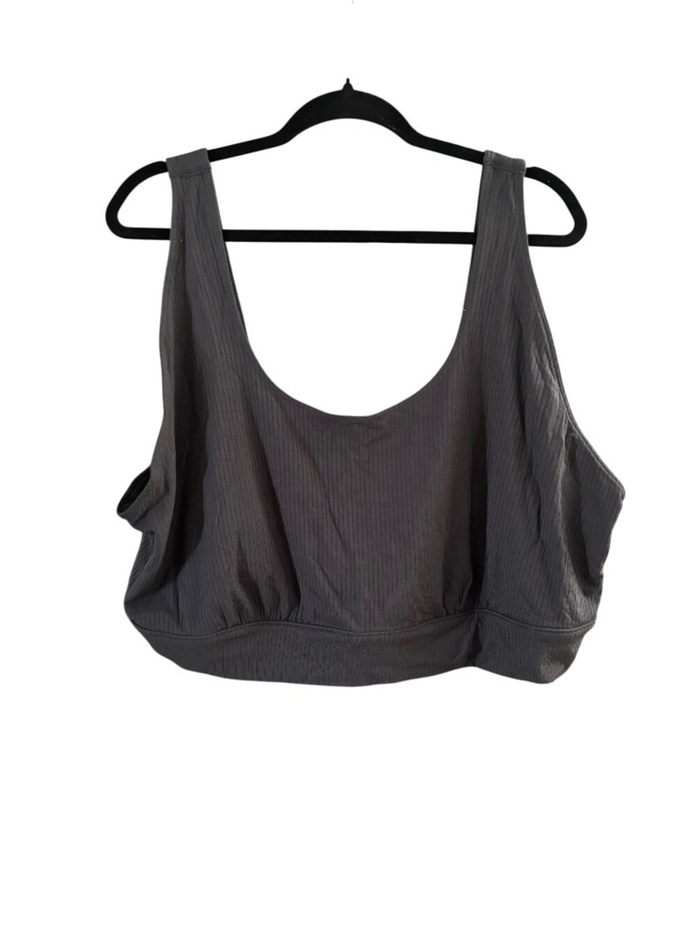 1019 WOMENS 4X GRAY SPORTS BRA BY OLD NAVY